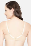Enamor Double Layered Non Wired 3/4Th Coverage T-Shirt Bra - Skin — thumbnail 3