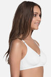 Enamor Double Layered Non Wired 3/4Th Coverage T-Shirt Bra - White — thumbnail 2