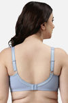 Enamor Lightly Lined Non Wired Full Coverage T-Shirt Bra - Chambray Melange — thumbnail 3