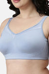 Enamor Lightly Lined Non Wired Full Coverage T-Shirt Bra - Chambray Melange — thumbnail 5