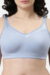 Enamor Lightly Lined Non Wired Full Coverage T-Shirt Bra - Chambray Melange — thumbnail 6