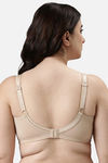 Enamor Lightly Lined Non Wired Full Coverage T-Shirt Bra - Paleskin — thumbnail 3