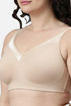 Enamor Lightly Lined Non Wired Full Coverage T-Shirt Bra - Paleskin — thumbnail 5