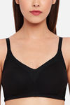Enamor Double Layered Non Wired Full Coverage T-Shirt Bra - Black — thumbnail 5