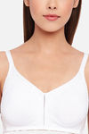 Enamor Double Layered Non Wired Full Coverage T-Shirt Bra - White — thumbnail 5