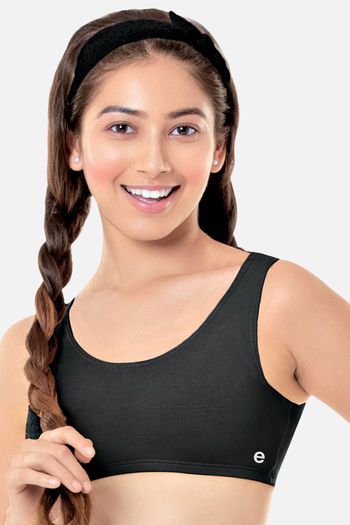 Buy Enamor Antimicrobial Teenager Full Coverage Non-Wired Non Padded  Beginners Bra - Skin at Rs.329 online