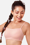 Enamor Antimicrobial Teenager Full Coverage Non-Wired Non Padded Beginners Bra - Pearl — thumbnail 2