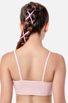 Enamor Antimicrobial Teenager Full Coverage Non-Wired Non Padded Beginners Bra - Pearl — thumbnail 3