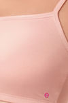 Enamor Antimicrobial Teenager Full Coverage Non-Wired Non Padded Beginners Bra - Pearl — thumbnail 4