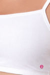 Enamor Antimicrobial Teenager Full Coverage Non-Wired Non Padded Beginners Bra - White — thumbnail 4