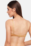 Enamor Padded Non Wired Medium Coverage T-Shirt Bra - Buff — thumbnail 3