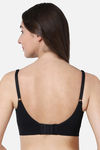 Enamor Padded Non Wired Full Coverage Sag Lift Bra - Black — thumbnail 3