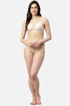 Enamor Padded Non Wired High Coverage T-Shirt Bra - Pink Champagne — thumbnail 4