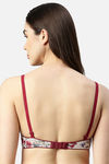 Enamor Padded Non Wired High Coverage T-Shirt Bra - Wildflower Melody — thumbnail 3