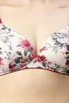 Enamor Padded Non Wired High Coverage T-Shirt Bra - Wildflower Melody — thumbnail 5