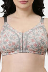 Enamor Lightly Lined Non Wired Full Coverage Super Support Bra - Midnight Peony Print — thumbnail 6