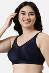 Enamor Lightly Lined Non-Wired Full Coverage Super Support Bra - Eclipse — thumbnail 2