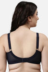 Enamor Lightly Lined Non-Wired Full Coverage Super Support Bra - Eclipse — thumbnail 3