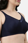 Enamor Lightly Lined Non-Wired Full Coverage Super Support Bra - Eclipse — thumbnail 5