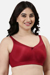 Enamor Lightly Lined Non-Wired Full Coverage Super Support Bra - Masai — thumbnail 2
