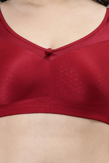 Enamor Lightly Lined Non-Wired Full Coverage Super Support Bra - Masai — image 5