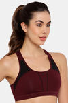 Enamor Padded Non Wired 3/4Th Coverage Sag Lift Bra - Grapewine — thumbnail 2