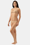 Enamor Padded Non Wired Medium Coverage T-Shirt Bra - Honey Beige — thumbnail 6