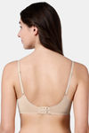 Enamor Single Layered Non-Wired Medium T-Shirt Bra - Nude — thumbnail 3