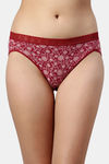 Enamor Anti Microbial High Rise Full Coverage Hipster Panty (Pack of 2) - Multicolor Print — thumbnail 2