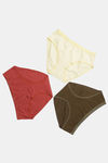 Enamor Low Rise Full Coverage Bikini Panty (Pack of 3) - Multicolor — thumbnail 12