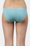 Enamor Anti Microbial Low Rise Full Coverage Bikini Panty (Pack of 2) - Multicolor — thumbnail 7