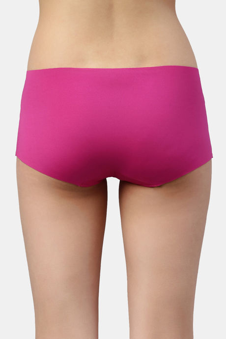 Enamor High Rise Full Coverage Boyshort - Queen Pink — image 3