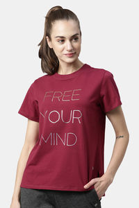 Burgundy W Free Your Mind