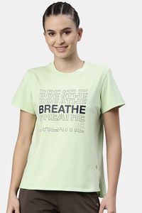 Green Pear Breathe Graphic