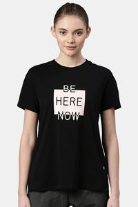 Jet Black Be Here Graphic