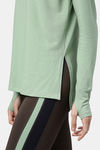 Enamor Anti Microbial Relaxed Top - Pistachio W Focus — thumbnail 10