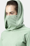 Enamor Anti Microbial Relaxed Top - Pistachio W Focus — thumbnail 5