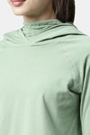 Enamor Anti Microbial Relaxed Top - Pistachio W Focus — thumbnail 9