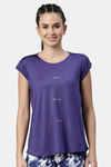 Enamor Anti Microbial Relaxed Top - Greek Blue Seweat Graphic — thumbnail 1