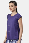 Enamor Anti Microbial Relaxed Top - Greek Blue Seweat Graphic — thumbnail 2