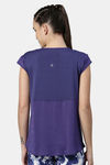 Enamor Anti Microbial Relaxed Top - Greek Blue Seweat Graphic — thumbnail 3
