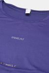 Enamor Anti Microbial Relaxed Top - Greek Blue Seweat Graphic — thumbnail 8
