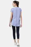 Enamor Anti Microbial Relaxed Top - Purple Slate Be Here Now — thumbnail 4