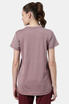 Enamor Anti Microbial Relaxed Top - Dry Blood Melange — thumbnail 3