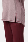 Enamor Anti Microbial Relaxed Top - Dry Blood Melange — thumbnail 8