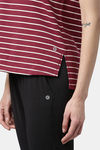 Enamor Anti Microbial Relaxed Top - Burgundy Ivo Str W Grateful — thumbnail 7