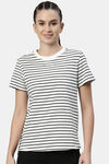 Enamor Anti Microbial Relaxed Top - Ivory Str Happy Soul Graphic — thumbnail 1