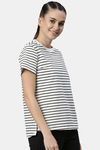 Enamor Anti Microbial Relaxed Top - Ivory Str Happy Soul Graphic — thumbnail 2