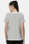 Enamor Anti Microbial Relaxed Top - Ivory Str Happy Soul Graphic — thumbnail 3