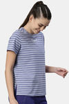 Enamor Anti Microbial Relaxed Top - Powder Blue Str Happye Soul Graphic — thumbnail 2